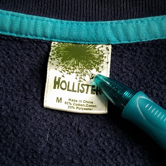 Y2K Hollister Full Zip Track Jacket Sweatshirt - Picture 5 of 8